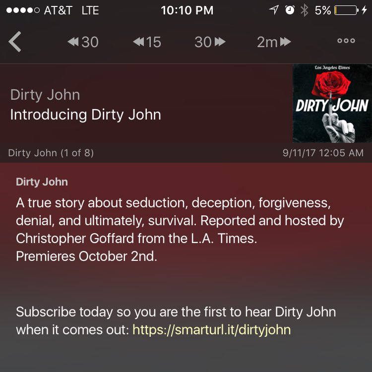 jdrochlin's tweet photo. Excited to start listening to @realdirtyjohn on my drives after the #acpmw keynote this afternoon. An exciting way to end off an exciting weekend! https://t.co/7dwzibvmj8