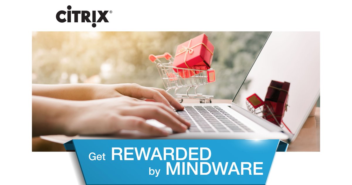 MindwareVAD's tweet photo. Earn upto $500 on Citrix deals! Contact Mindware for more details.
#Mindware #citrix #getRewardedbyMindware #mindwarepromo .@citrix 
https://t.co/yIRnxnPoy5 https://t.co/NjAxz9RSkU