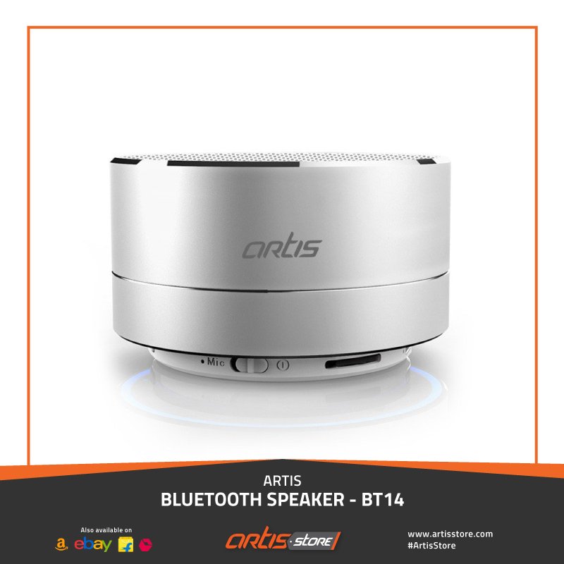 Artis_Store's tweet photo. BT14 has an outstanding top firing speaker that will just let you sink into the music. Order yours: https://t.co/hhWoOslYJR
#ArtisStore #GetArtisified https://t.co/kThOS82Z98