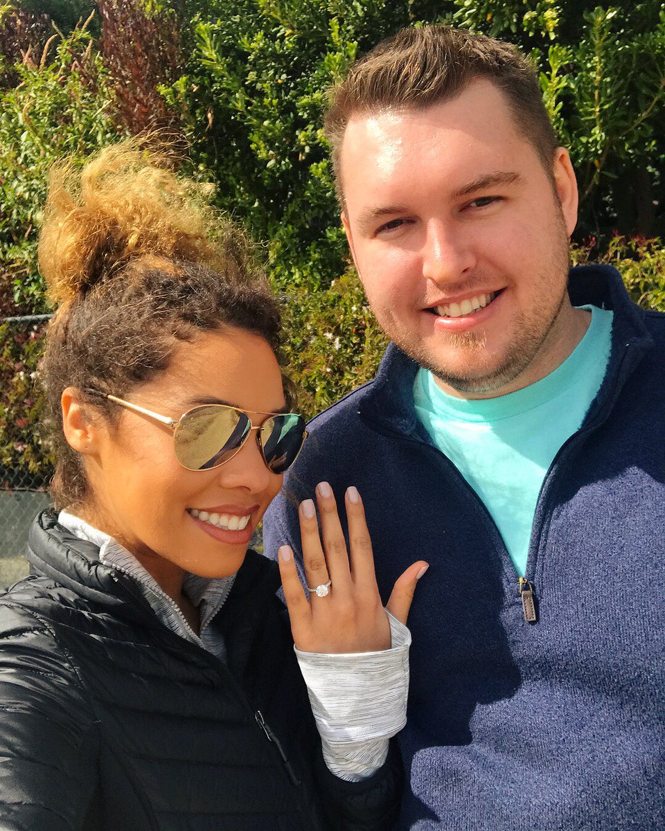 Courtney Bryant on Twitter: "Unexpected things can happen on a seaside hike 💍#fiancé #isaidyes… "