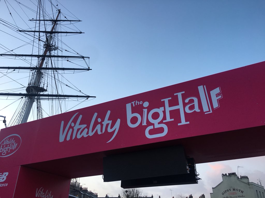 The Big Half tweet media