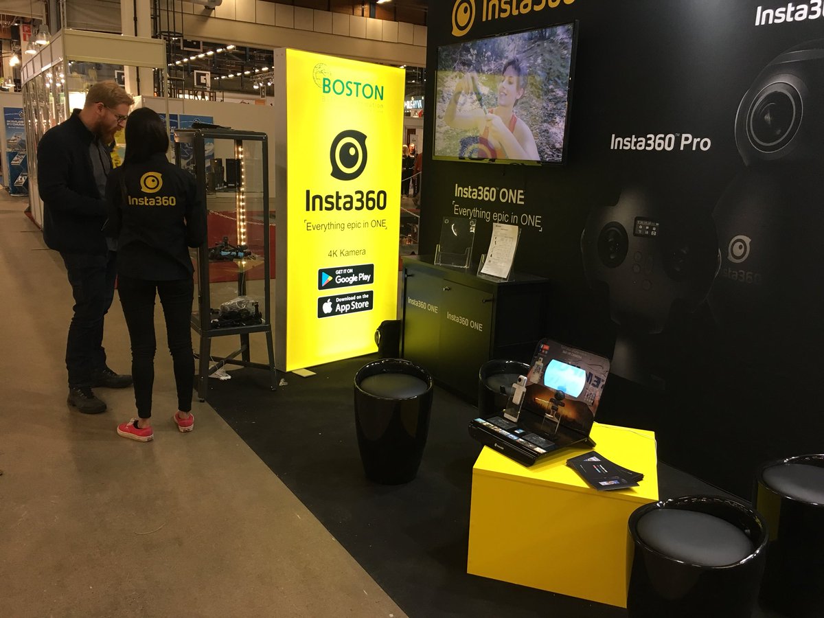 BostonSuomi's tweet photo. #goexpo2018 insta360 kamerat 4k live  lähetykset. Osasto 6P48 alakerta. Pääkäytävällä, tule katsomaan 360 kuvaa tai videota huikeeaa 4k tasoa. https://t.co/mv71XdAHZz