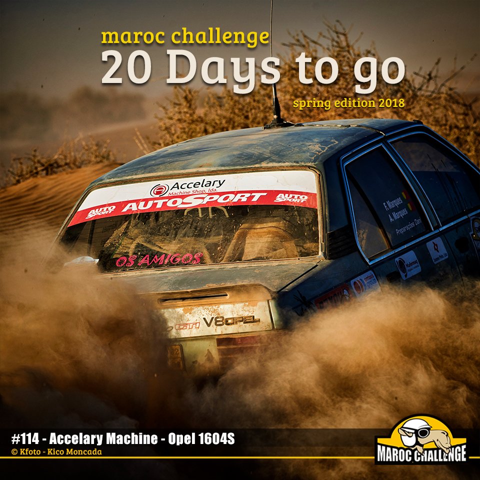 Kfotok's tweet photo. 20 Days To Go! - Spring Edition 2018
https://t.co/nUlv7uCJKO
#maroc #marocchallenge #mcse2018 #marocchallengeSE2018 #passporttoadventure #kfoto #kicomoncada https://t.co/tIOeC0t1CX