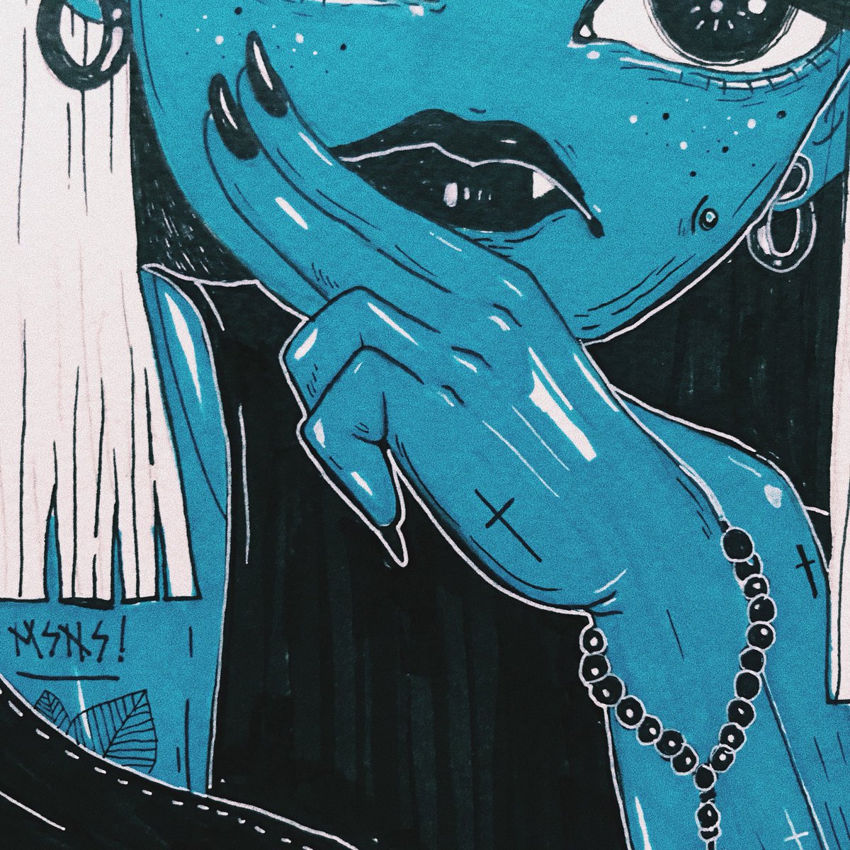 jiniware's tweet photo. ALIEN x MISSING NOSE 💙👽ตามมาติดๆ กับสีฟ้า #msns #missingnose #jinjinmissingnose #jinjinartwork #devil #art #artist #thaiart #thaiartist #character #characterdesign #painting #paint #illustration #alien #bluecharacter #blue #รับวาดรูป #ของขวัญวันปัจฉิม #ของขวัญวันเกิด https://t.co/eHQssgR433