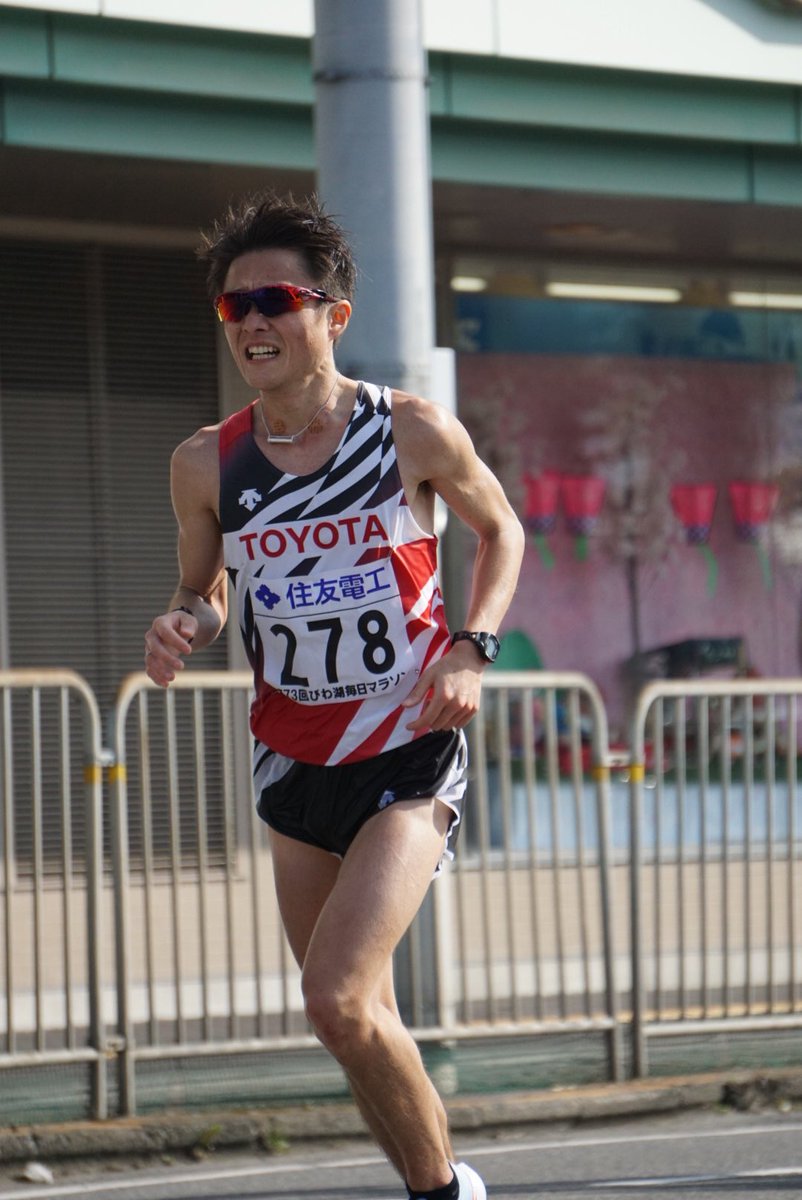 レモンユーカリ びわ湖毎日マラソン 窪田忍選手 トヨタ自動車 最後のあたりは応援しているこちらが辛くなるほどでした ゴールしてくれてありがとう この経験を糧にまた強くなって欲しい びわ湖毎日マラソン 窪田忍