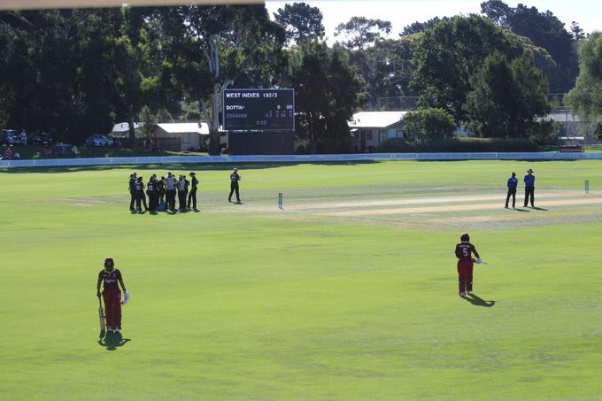 AmySatterthwait's tweet photo. What a game to start the series!!! @sophdevine77 was outstanding!! We go again Thursday 🏏 #WFvWI https://t.co/BgCFwKwYGM