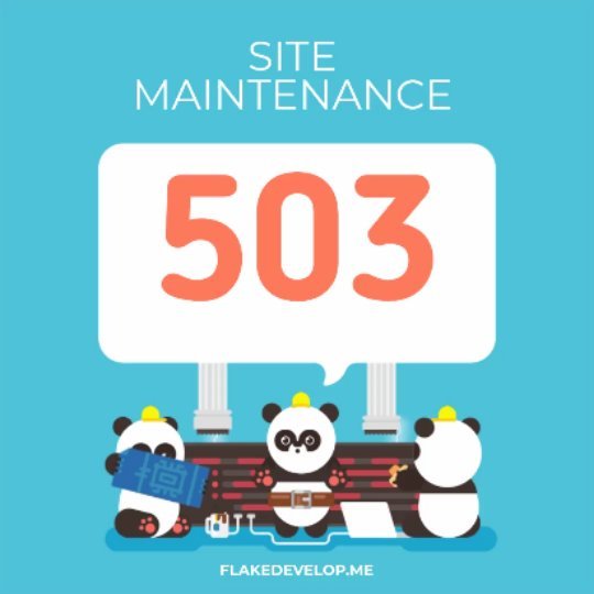 flakedevelop's tweet photo. Site Maintance. #503 #sitemaintance #maintenance #site #webdevelopment #web #webdesign #design #designer #developer #code #server #serverproblems https://t.co/5wJYgsEIUi