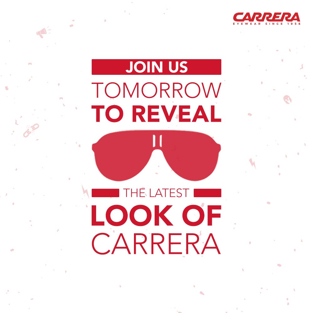 CarreraIndia's tweet photo. We're back, and we're all set for the big reveal of #CarreraEyewear & #CarreraMan @ranveerofficial! Are you excited? We know we are! #BoldAndBolder #StayTuned #LookOutForMore #WatchOutForMore #Eyewear #Style #Fashion https://t.co/DdSoYFASMF