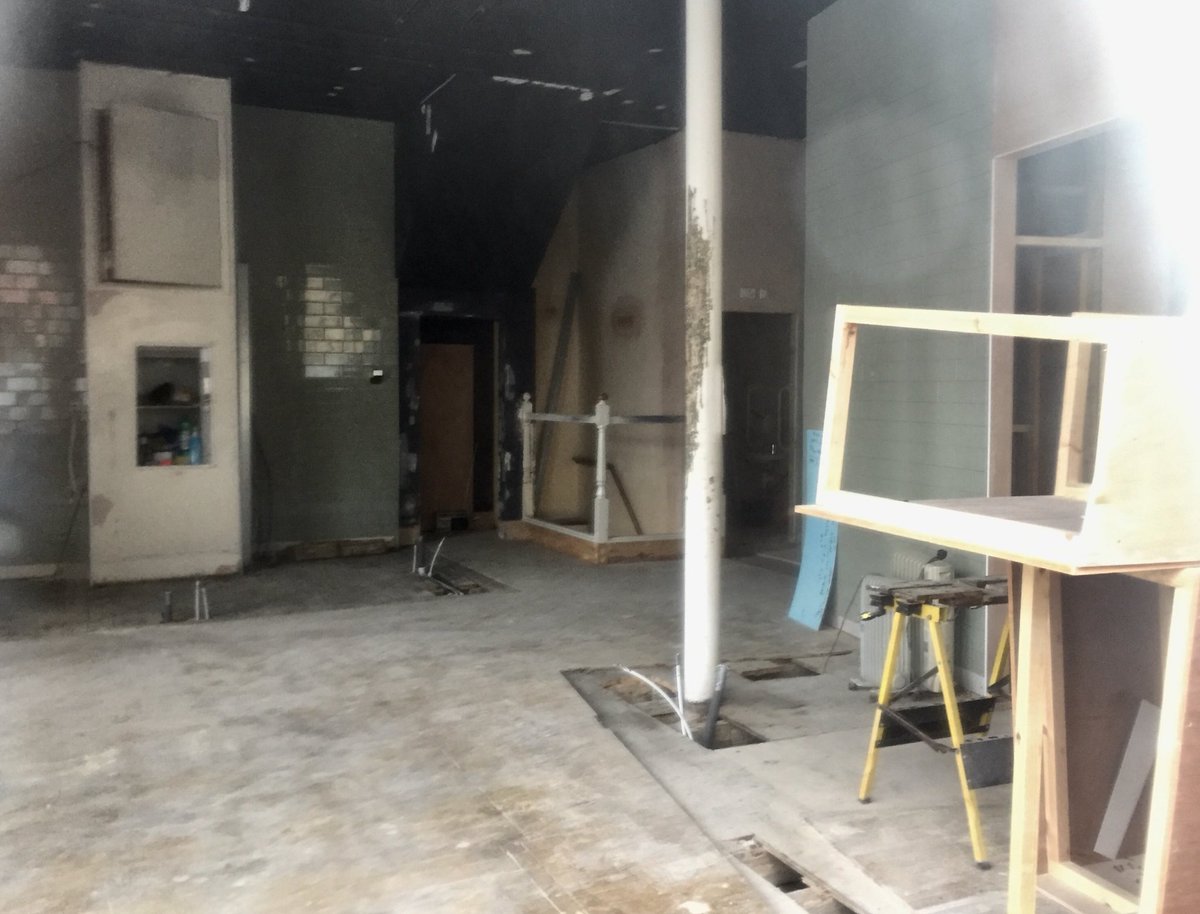 WeLoveDeptford's tweet photo. Little peak into what will be a new ‘deli &amp; diner’ from @HeapsSausages welcome to #Deptford 👋 https://t.co/us13eKfooA