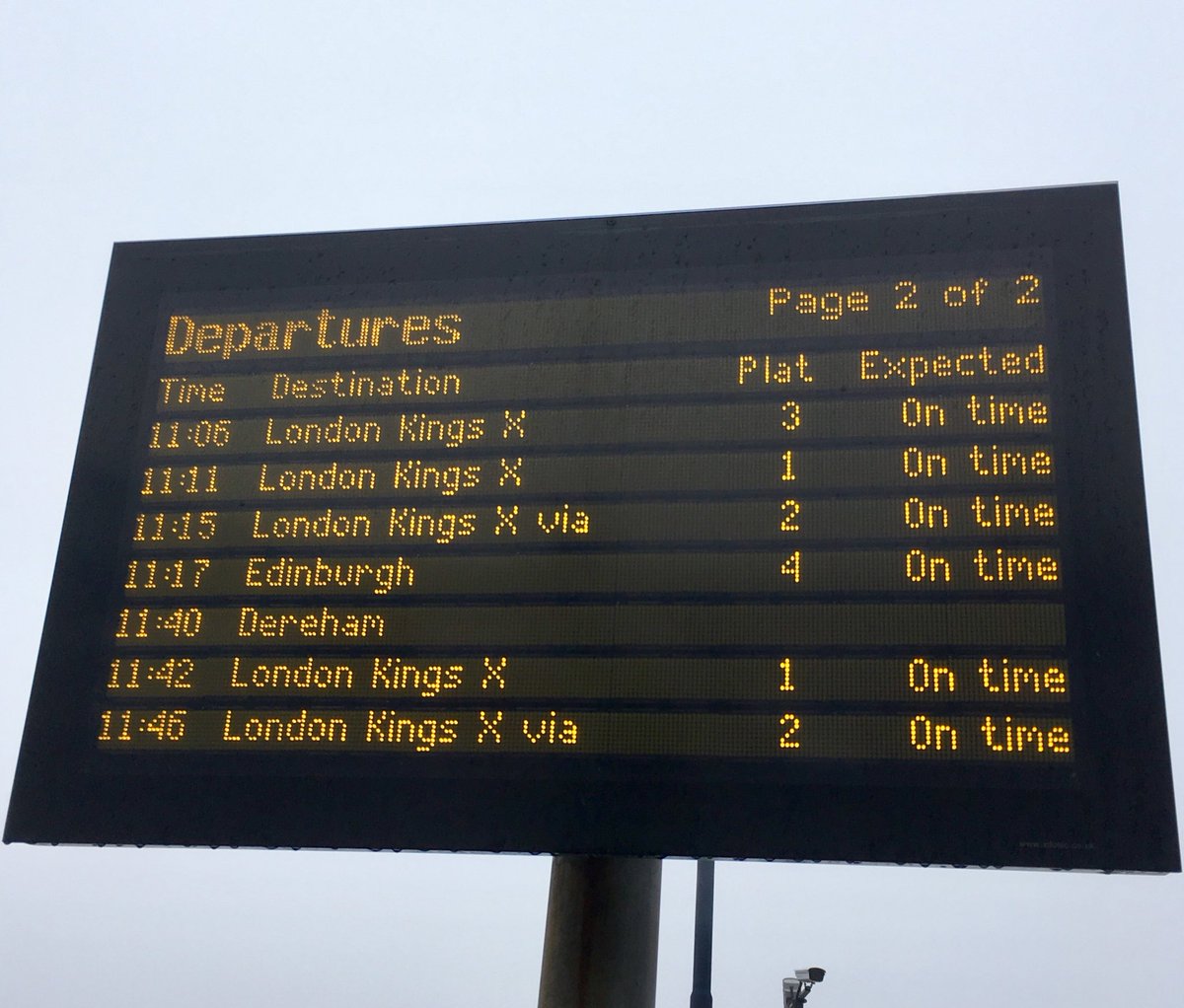 RAIL's tweet photo. Well done @Virgin_TrainsEC and @networkrail. https://t.co/2Z7ifcoCZJ