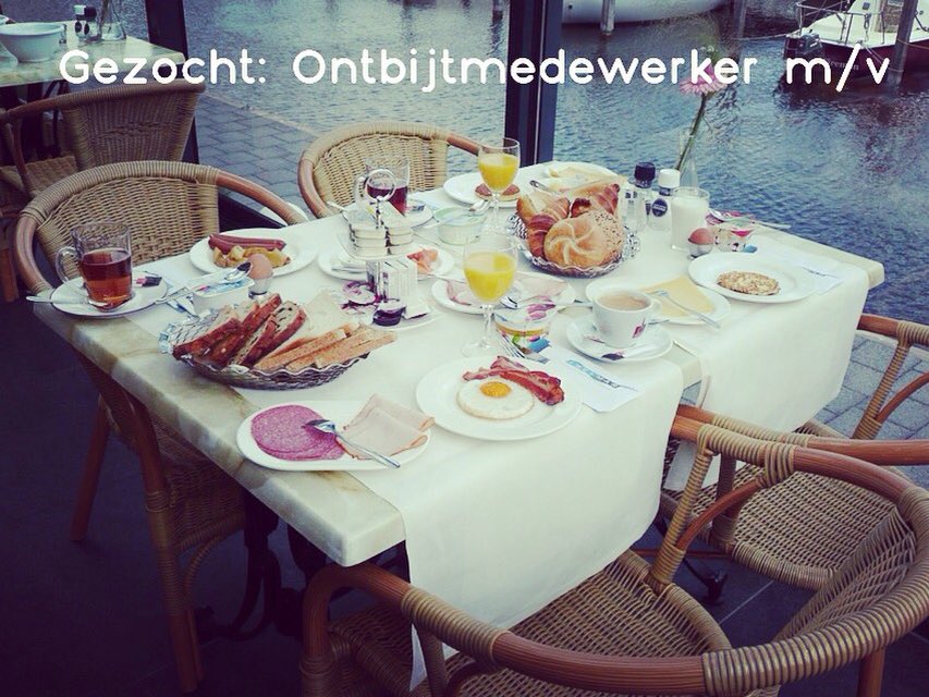 Wij zijn op zoek naar een vroege vogel! 

iselmar.nl/vacatures/vaca…