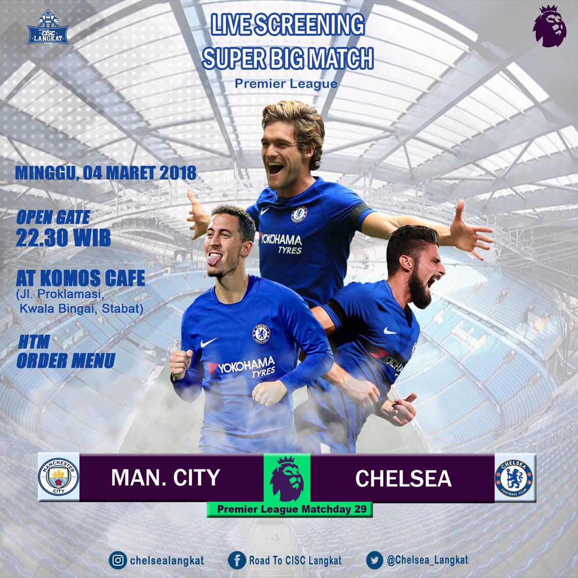 chelsea_langkat's tweet image. TONIGHT!!
Come and Join Us!! #ThisIsCISC #ChelseaIndo