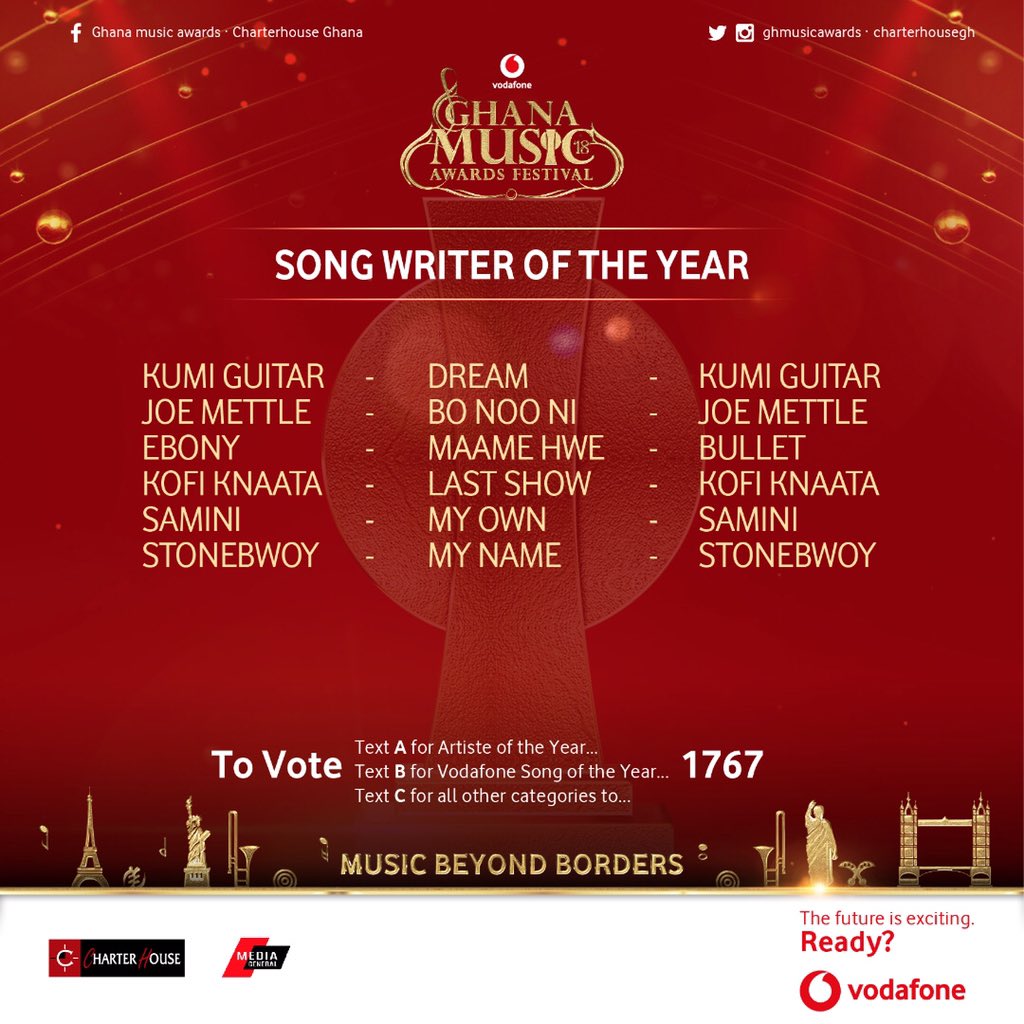 KinaataGh's tweet photo. Thank God for Another One!! Please keep the votes coming.🙏🙏🙌🙌 #TeamMooove #VGMA https://t.co/sNW4Lqo1fV