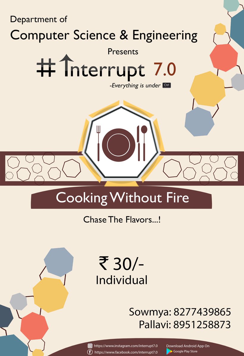 interrupt7_0's tweet photo. #interrupt7 #technofest #techculfest #festsofdrait #drait #departmentfest #departmentofcse #teamcse #festapp #coding #design #apps #festapp https://t.co/PS3xKi5pdn