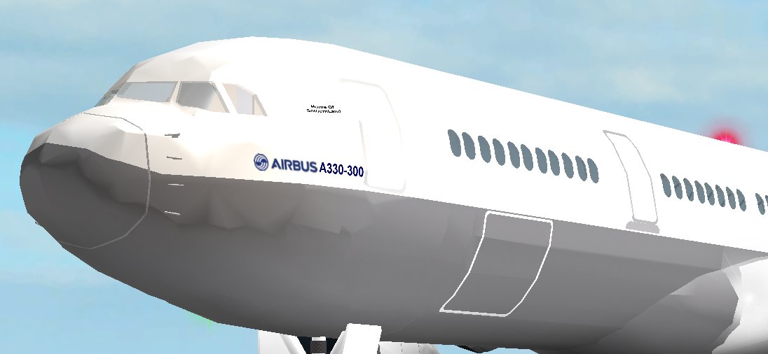 Endouserbot's tweet photo. I know this isn't perfect, but this is the best I can do for making an Airbus A330-300. Some people that got me into doing this awhile ago are @Sp33dM @V913Lucky @PlonRBLX. Will be giving away this out to two people for free! RT &amp; Like to become a winner! #RobloxDev @Roblox https://t.co/0ycVwx2NUg