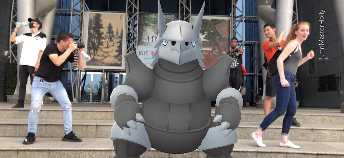 PkmnMasterHolly's tweet image. Traveling the world far and wide to catch them all! @PokemonGoApp 

#PokemonGo #ARPlus #ARPlusMode #PokemonGoARPlus