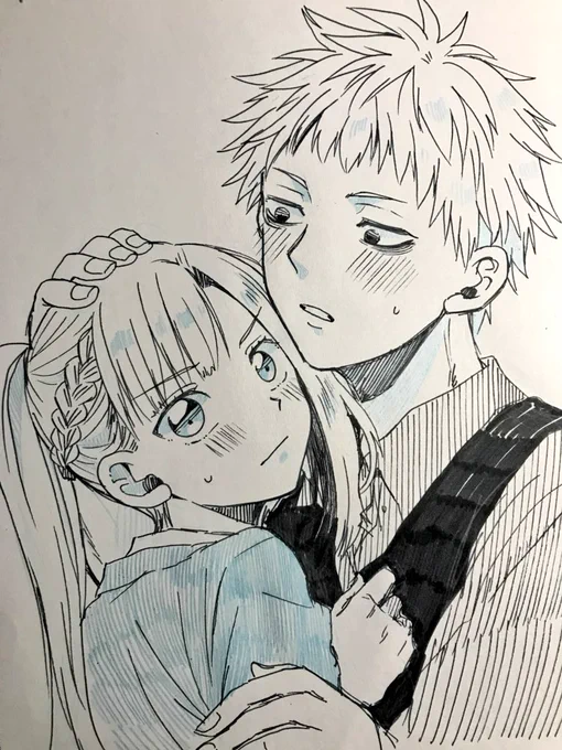 お題箱消化。『サラちゃん大胆だねぇ』https://t.co/Hz4dU3OClr #odaibako 