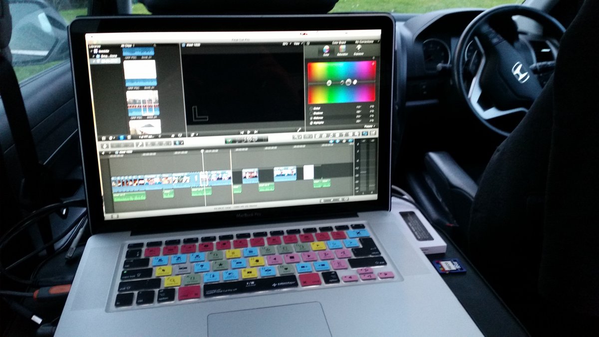 Editing on the go.