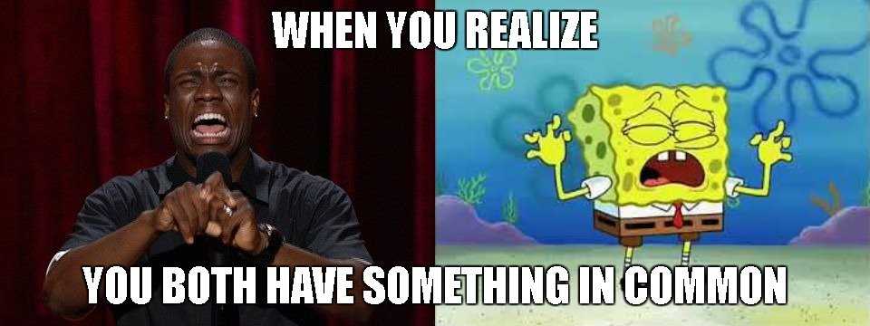 KevinHaRock's tweet photo. #KevinHart #SpongeBobSquarepants #Memes #RT #Likes https://t.co/Q2wgia3DuP