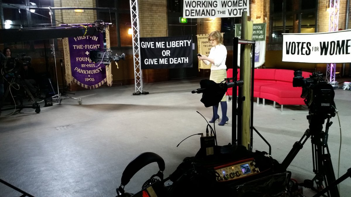 OB sound day. We do camera, sound, edit and LiveU.