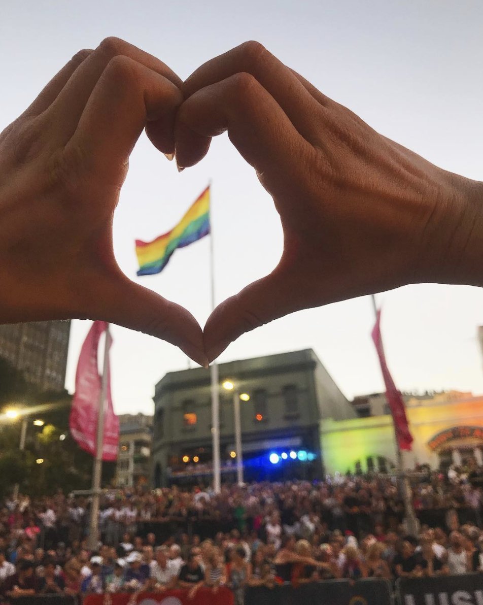 Forever feeling the LOVE ❤️💛💚💙💜
Thank you Sydney for getting yo sparkle on! ✨🌈
#loveisLOVE #loveyomelons 🍉 #mardigras
📷 STACEY JUNE: The Thinkergirls