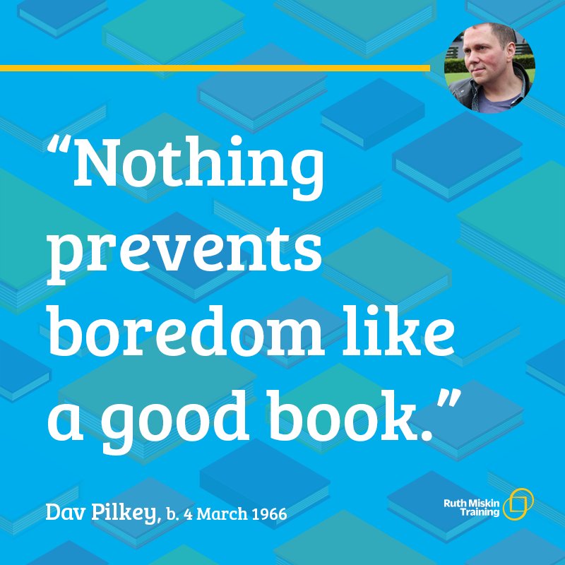 Happy Birthday Dav Pilkey! 