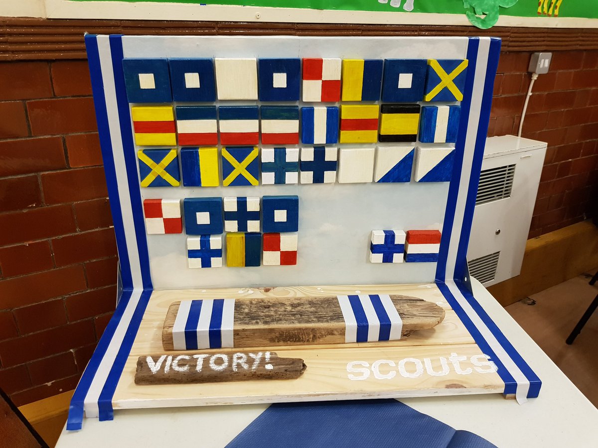 heatonvalecubs's tweet photo. @BearGrylls @GMEscouts Incredible 50th anniversary party last night for 1st Heaton Vale Sea Scout Group. Check out the fantastic artwork made by a parent..... https://t.co/rIVPDqFyoP