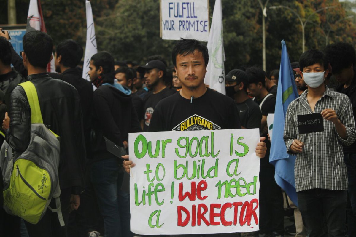 PremTaba's tweet photo. https://t.co/GzbVhilGGR
#saveNERIST RGU to remain closed on March 5, in protest over delay of appointment of a regular director at NERIST@PrakashJavdekar @KirenRijiju @thewire_in @IndianExpress @sangnoamar @tongamrina @Jarpum @CeemonaT @mejetaku @LekjumY @iiiris9 @rashtrapatibhvn https://t.co/WA5xfAh8hQ