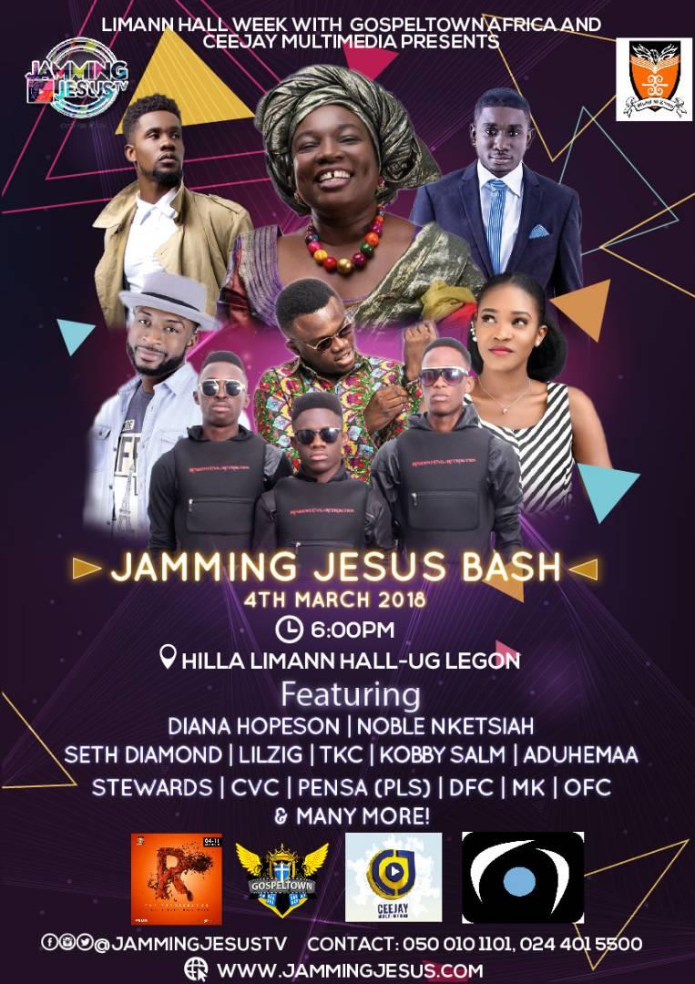 jammingjesustv's tweet photo. It's happening Tonight at Hilla Limann Hall Uni of Ghana JJTV anniversary BASH @jjdanquah #JJTV https://t.co/59lPq8gmuX