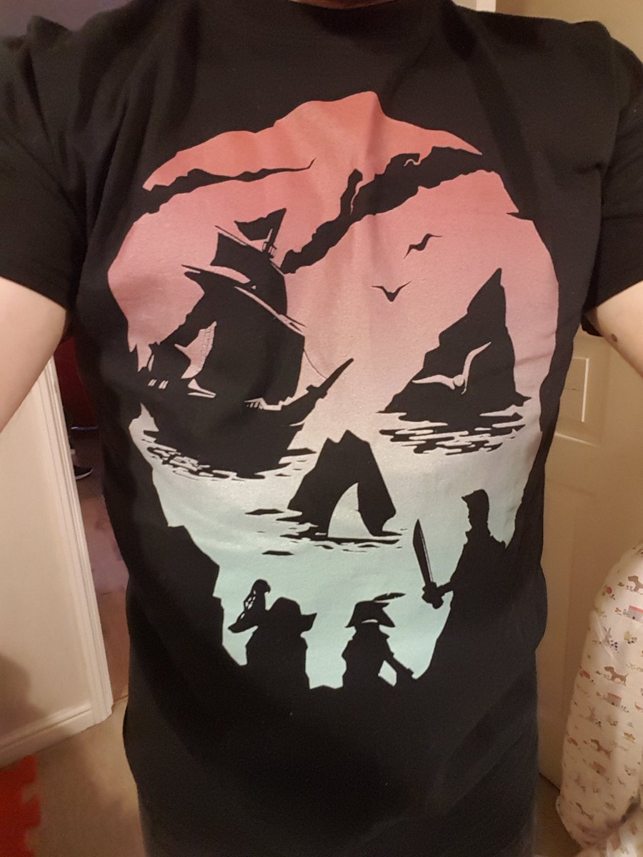 aDreamingNomad's tweet image. Might be a bit late to join the #ScaleTest for #SeaOfThieves but started my birthday off well with this from my wife!
@SeaOfThieves @RareLtd 

Being a Dad doesn&apos;t have to be no fun. #DadLife