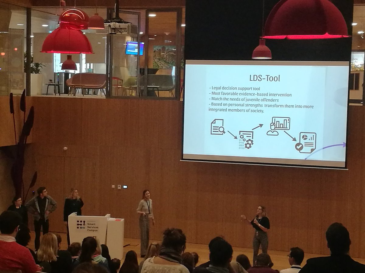technolawgeeks's tweet photo. #Algorithms form the base for the legal decision support tool, an innovative concept created by team 9! #rethinkjust @DIFCCourts @UM_IDS @wavelengthlaw @maasuniversity https://t.co/i5kO3oEvpY