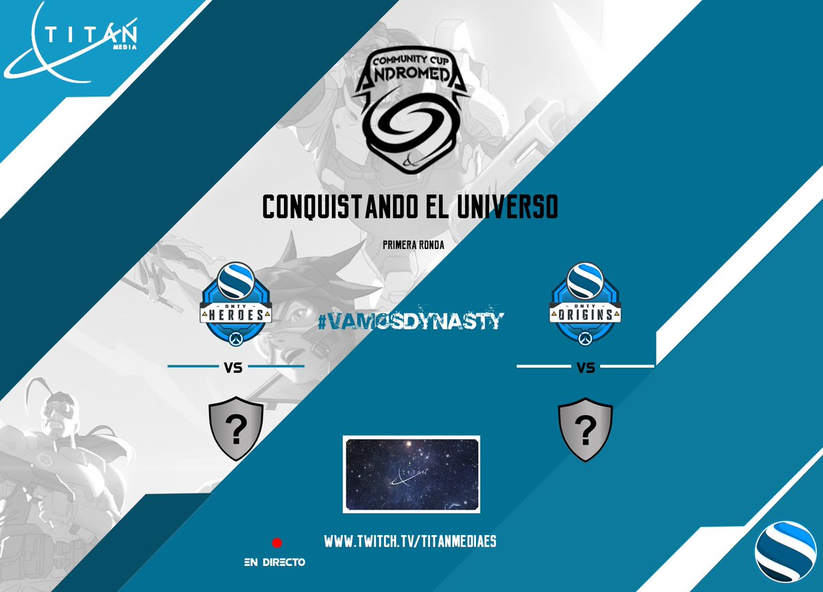 DNTYeSports's tweet photo. 📣📣VICTORIA!!! de nuestros chicos #DynasTyHeroes! en la priemra ronda de #AndromedaOW
Debut letal de nuestros chicos 2-0!
Sigue en directo el torneo de @TitanMediaES
https://t.co/nwmcCXzMU0 https://t.co/Hu4cvHqrnv