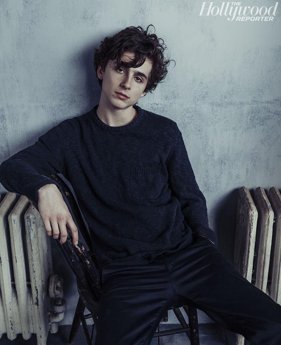 THR's tweet photo. #Oscars: Timothee Chalamet, 22, is the youngest person in 80 years to be nominated for best actor https://t.co/gdmEoClvDy https://t.co/r6urR4jP8z