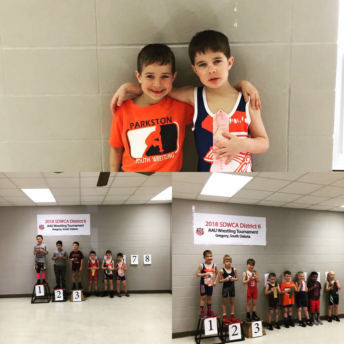 meshellkonrad's tweet photo. Region bound! Finished with a 6th and a 1st. Proud mom once again! #wrestlingmom #igetfunnylooks #ohwell https://t.co/l5JaM8v1BB