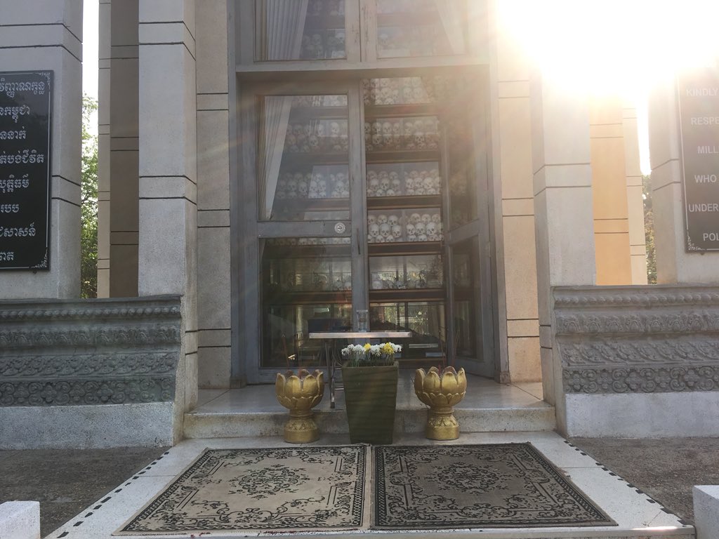 この時代のここに産まれなくて本当によかった••• キリング フィールド@cambodia