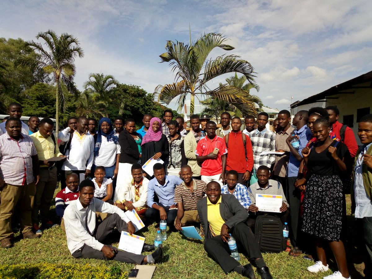 Crowd2Map's tweet photo. Thank you to @hotosm @Mapbox @NetHope_org #DeviceChallenge for supporting our great 3 day #OpenDataDay2018 event just finishing off in Mwanza #Tanzania now - https://t.co/KiLTYOlW8Q