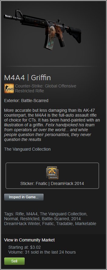 SantaPiM's tweet photo. 🎁GIVEAWAY🎁

🔥 M4A4 | Griffin ($3) 🔥

✅Retweet + Like
✅Follow me + @FatalGiveaway 
✅Tag 2 Friends

#CSGOGiveaway Ends in 24 Hours ! https://t.co/yJTCJWSb5q