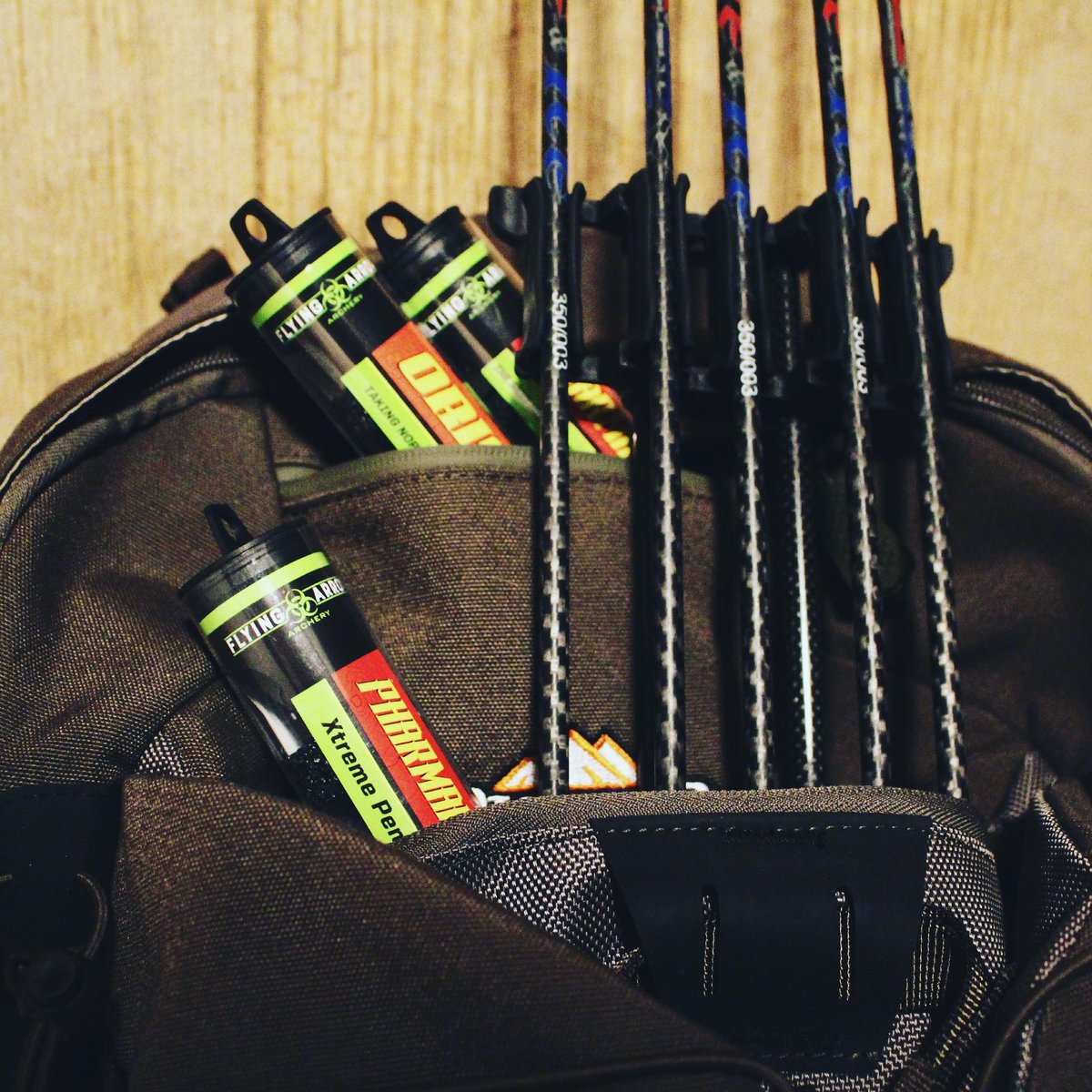 tomspisz's tweet photo. Who else packs with options! #FLYINGARROWARCHERY #PHARMAKON #ORION #BROADHEADS #ELEMENTARROWS #FIREANDICE #BOWHUNTER #BOWHUNTING https://t.co/9Y1C2jpyas