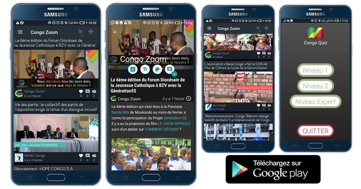 steve111MV's tweet photo. L'actualité #Congolaise avec l'#Application "Congo Zoom" 24H/24 ...
Téléchargez ici https://t.co/QoKFqFednk
#News #App #Actualite #INFORMATION #Français #Anglais #Team242 #Congo #ChezMoiAuCongo #Brazza https://t.co/YLVQjpMpR5