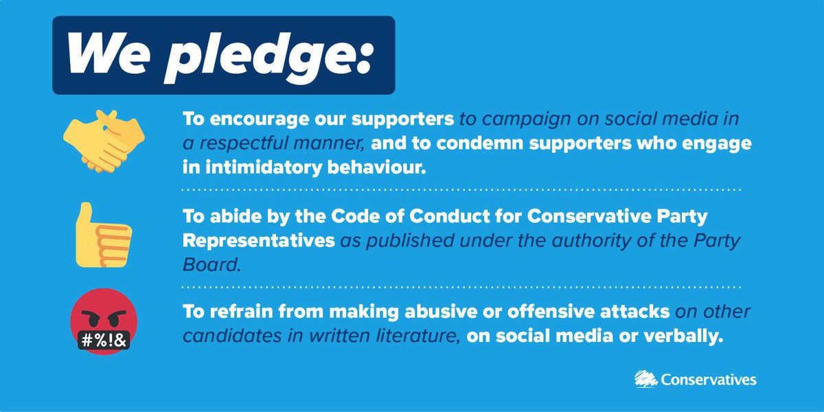 JamesCleverly's tweet image. Campaign hard, but campaign fair.