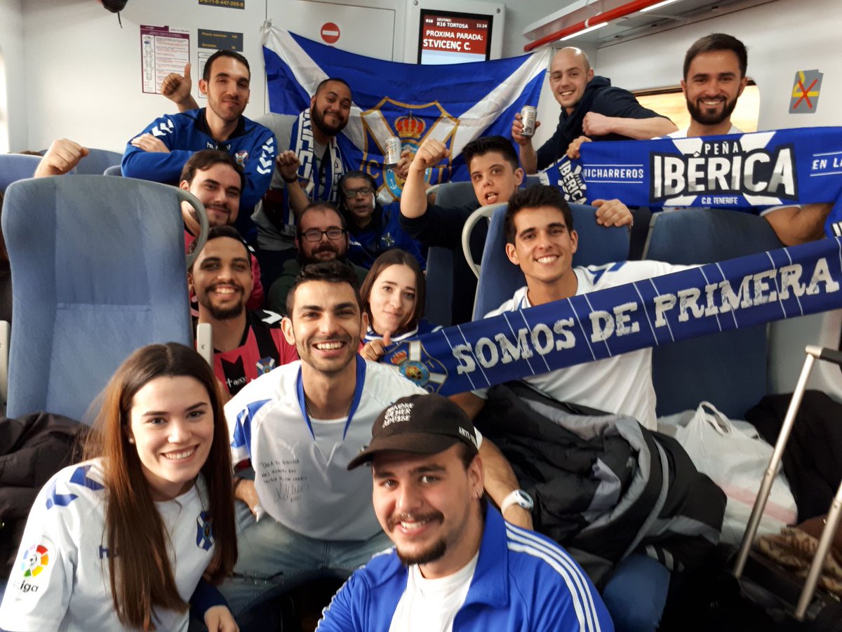 RodriC10's tweet photo. Invasión chicharrera a Tarragona para ver ganar hoy al @CDTOficial, vamos señores que si se puede!!!! https://t.co/ZATcvPbupg
