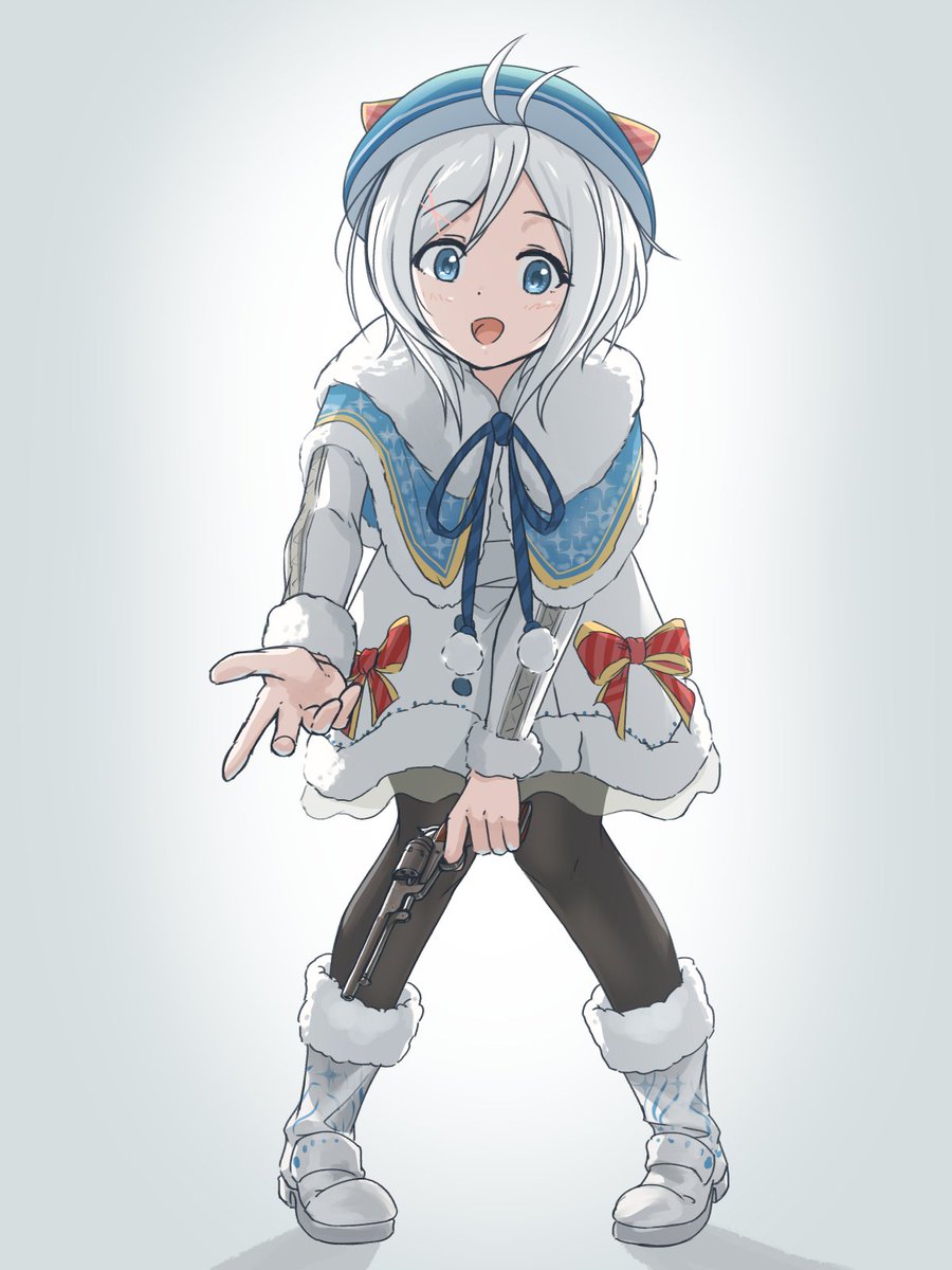 電脳少女YouTuberシロ 「手を差し伸べるシロちゃん描いたゾ
#SiroArt 」|木の上の妖怪🍆🌾のイラスト