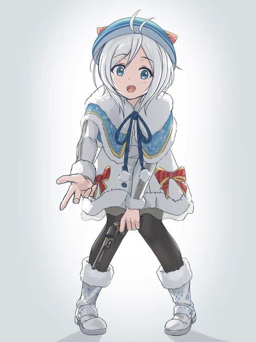 手を差し伸べるシロちゃん描いたゾ
#SiroArt 