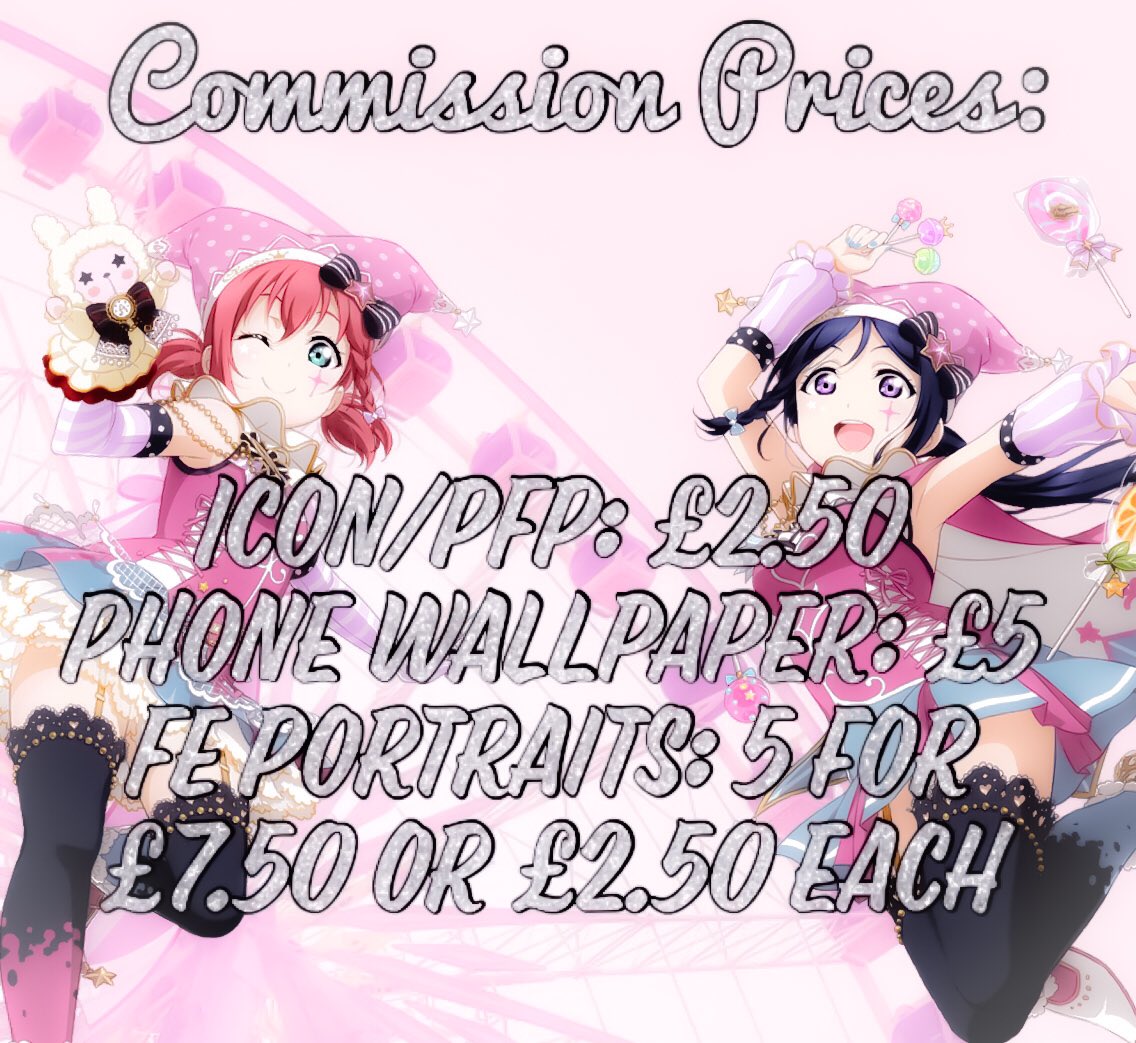 FatedEdits's tweet photo. Update on edit commissions prices! https://t.co/hmxSRbrBQP