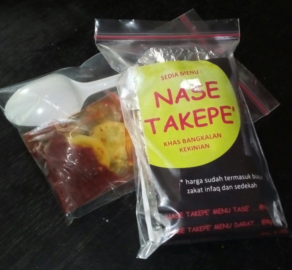 Di tunggu yah teman teman kalau ke Bangkalan..cari Nase Takepe'..jangan cari yang lain.