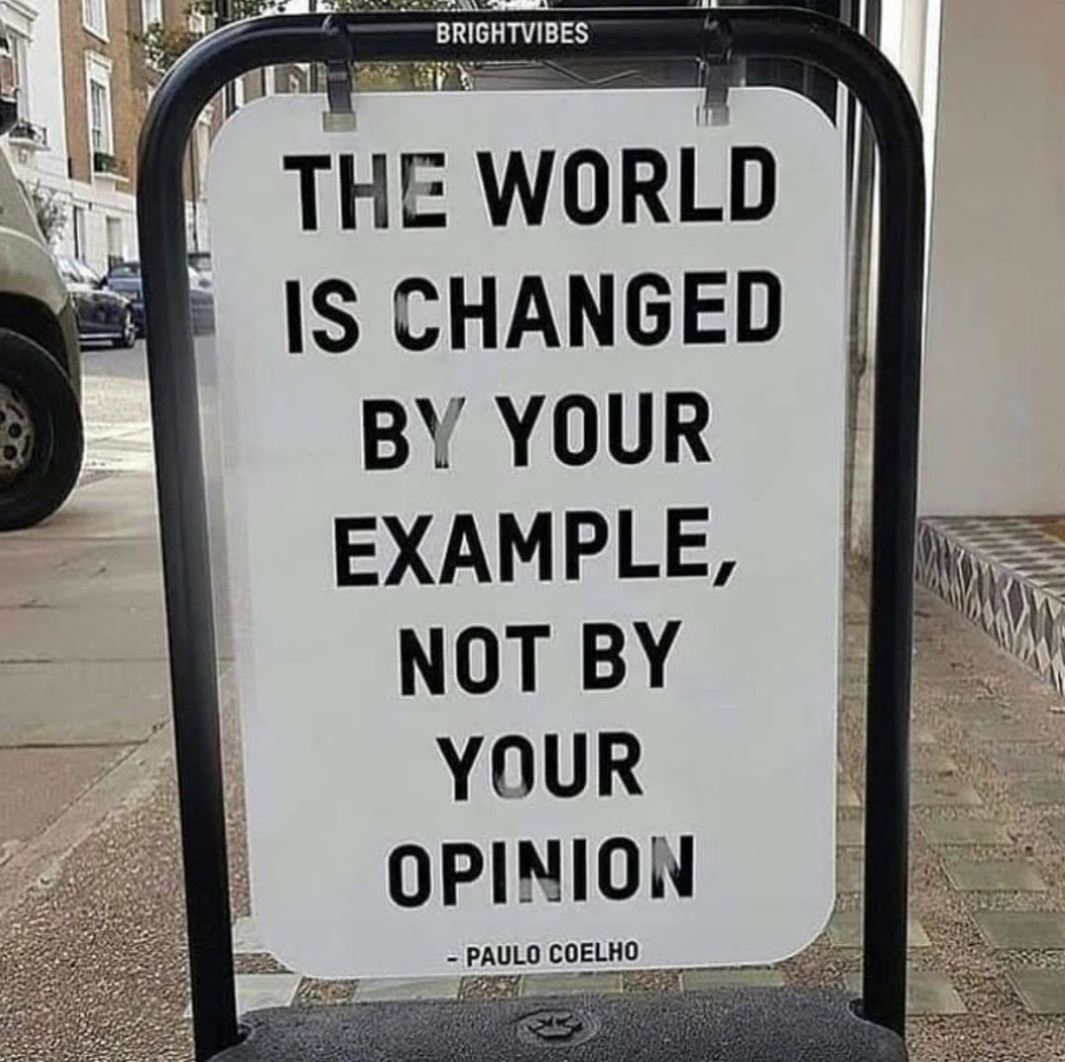 Active_Change_F's tweet photo. Change only happens through action, do your bit to make this world a better place for all. #HappySunday #FoodForThought #reflect #ActiveChange https://t.co/eeRCT9sLbz
