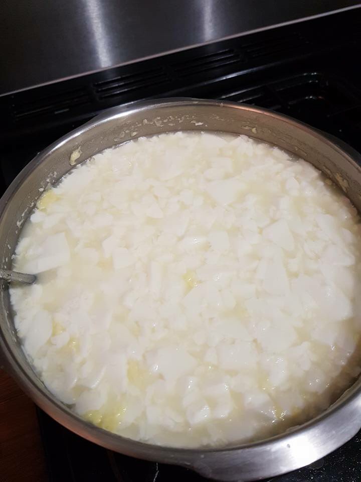 The Urban Farmer working in SE25's smallest micro dairy. First batch of camembert. Moulds are perhaps not traditional!  #Cheese #Homemade #SE25 #SouthNorwood
