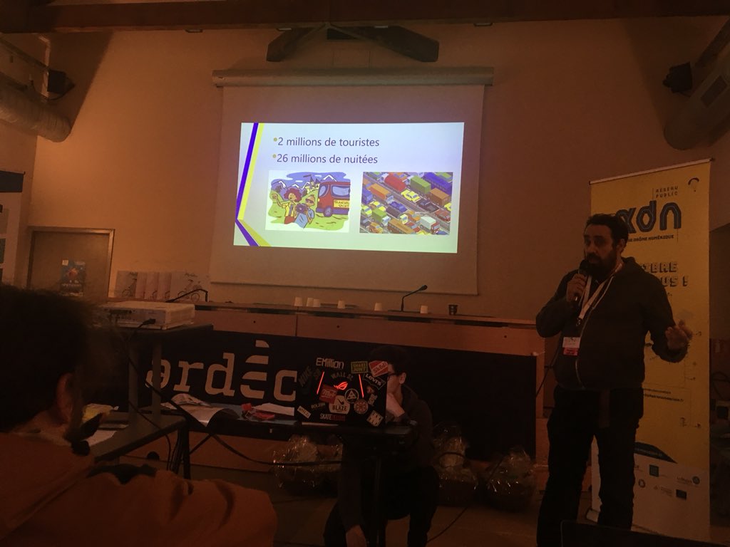 datactivi_st's tweet photo. 6eme projet : Bavardeche, trouver une solution au tourisme de masse et fidéliser les visiteurs. Tourisme de proximité convivial fondé sur le volontariat. #hack07 #OpenDataDay https://t.co/PrnfauZDcz