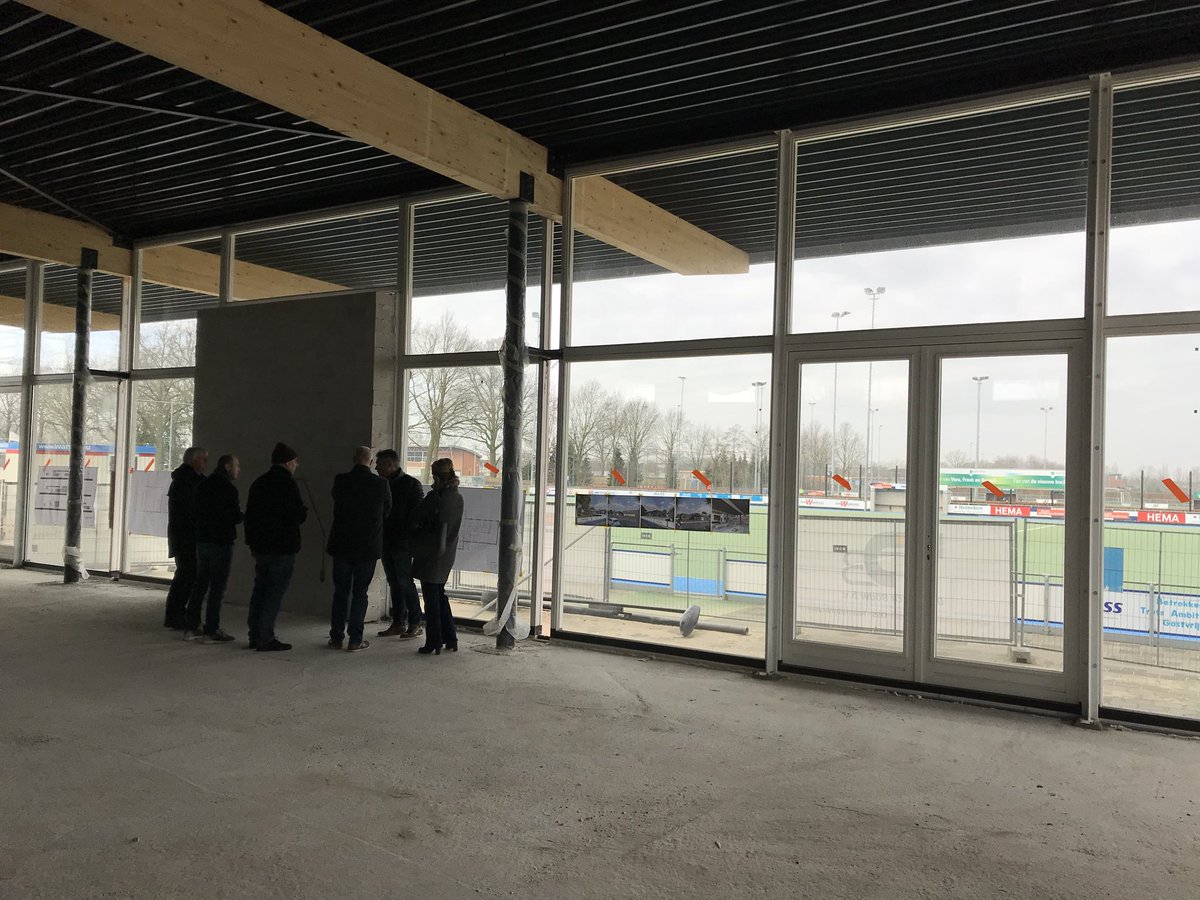 bertzonnenberg's tweet photo. Sneak Preview nieuwe clubhuis @MHC_Oss. Wordt schitterend! https://t.co/yUn4hULLAE