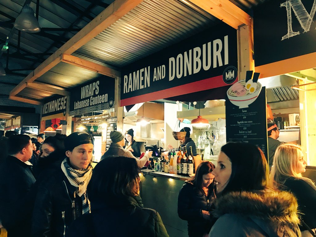 We all need something to make us warm. Come for your secret ramen fix. <a href="/mercatometropol/">Mercato Metropolitano</a>